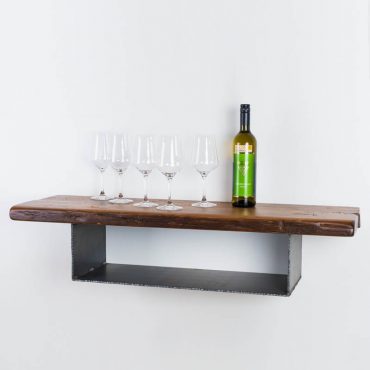 Sideboard, Wandregal aus Altholz & Stahl - Barrique Möbel aus Österreich Sideboard, Wandregal aus Altholz & Stahl - Barrique Möbel aus Österreich